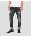 Jean Replay homme coupe normale en denim stretch confort noir. M1008E.000.501 284. FIESTA CONCEPT STORE